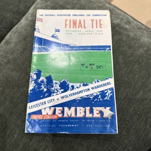 FA CUP FINAL PROGRAMME 1949 Wolves v Leicester City Wolverhampton Wanderers  for sale on Ebay
