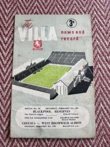 Chelsea V West Bromwich Albion Fa Cup Court Round Second Replay 1952/53 for sale on Ebay
