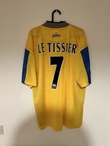 Southampton 1998/1999 Away Football Shirt, LE TISSIER 7, Large for sale on Ebay