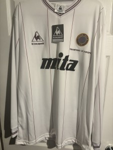 Aston Villa 83-84 Pre Season shirt remake BNWT XXL for sale on Ebay