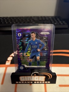 Panini Prizm 19/20 James Maddison RC Purple Sparkle /75 Leicester City for sale on Ebay