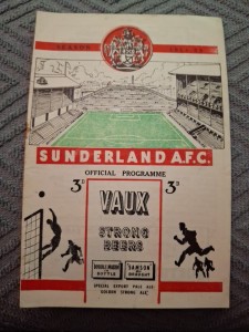 Newcastle United v York City programme.  30/3/1955  FA Cup Replay at Sunderland  for sale on Ebay