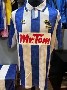 Sheffield Wednesday 1991/1992 Home Shirt REMAKE - 3XL Cantona - 12 for sale on Ebay