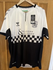 Coventry City Hummel 3rd Kit 21/22 White Black 2-Tone Mens Size : 2XL New Tags for sale on Ebay