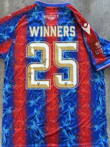 Oliver Glasner &  Marc Guehi Crystal Palace FA cup 2024/25 Signed Shirt  for sale on Ebay