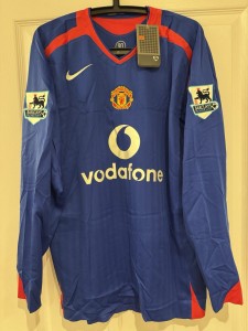 Nike Manchester United Away Code 7 Player Issue L 05 06 PL C Ronaldo BNWT for sale on Ebay