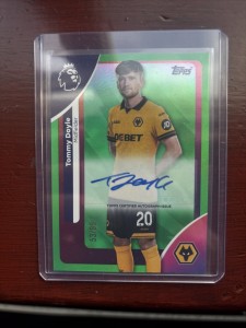 2026 Topps Premier League Tommy Doyle Auto /99 Wolves for sale on Ebay