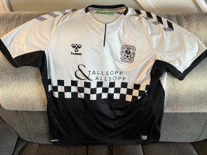 Coventry City 2019/2020 3rd Third Football Shirt, Hummel, SKA Two Tone, 2XL for sale on Ebay