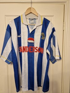 Sheffield Wednesday 1993-1995 Home Shirt Size Adult L.  Official PUMA. for sale on Ebay
