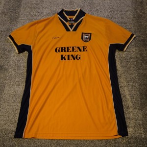 COPA Ipswich Town T-shirt Men's 4XL XXXXL Official Product Football Shirt Retro for sale on Ebay