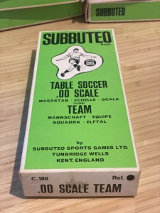 Subbuteo Heavyweight REF 54 Plymouth Argyle. Players in VGC. for sale on Ebay