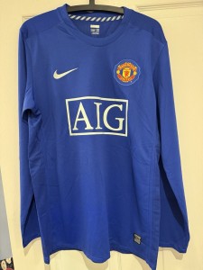 Nike Manchester United Away 09 PL LS Player Issue L C Ronaldo BNWT for sale on Ebay