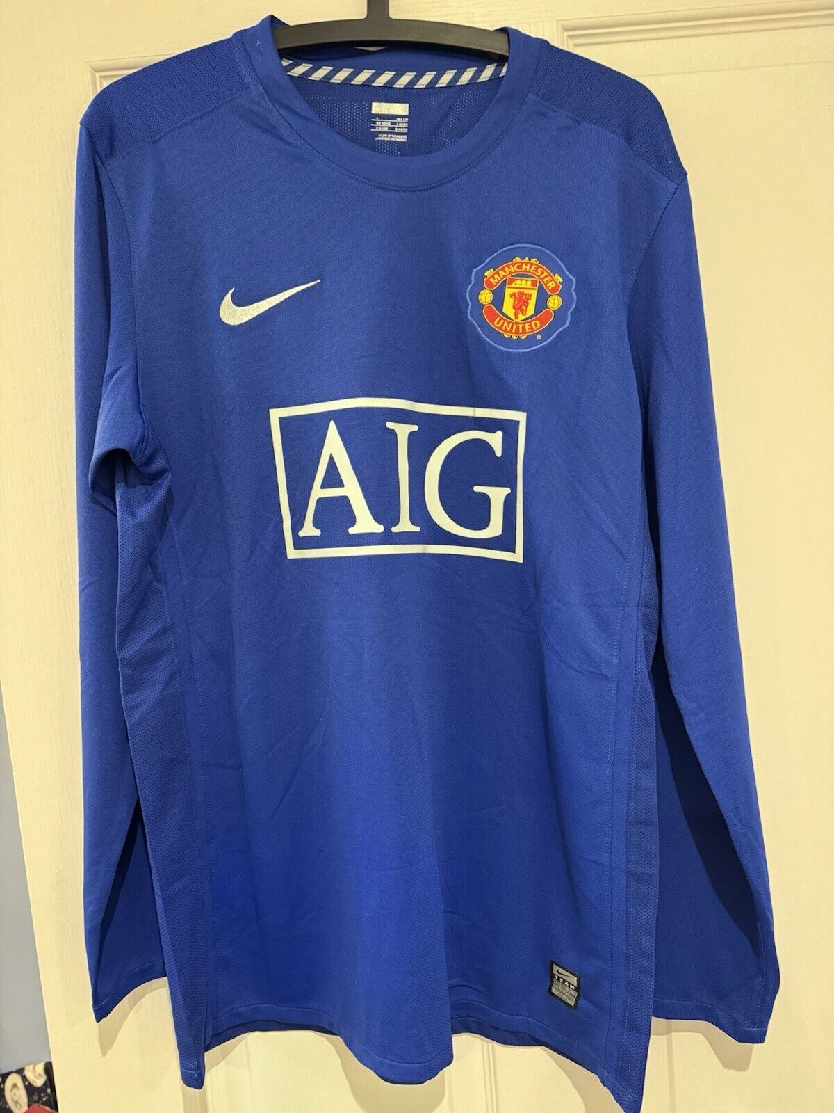 Nike Manchester United Away 09 PL LS Player Issue L C Ronaldo BNWT for sale on Ebay