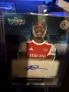 Eberechi Eze Arsenal Auto /99 for sale on Ebay