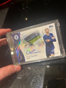 topps chelsea cole palmer autograph 22/50 for sale on Ebay