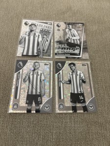 Topps Premier League 2026 Brentford Black & White Numbered Parallels /75 for sale on Ebay