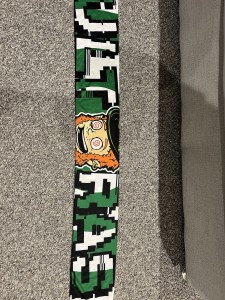 Green Brigade Ultras Celtic Silk Scarf for sale on Ebay