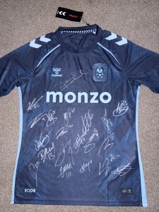 SIGNED OFFICIAL COVENTRY CITY SHIRT 25/26 CCFC FRANK  LAMPARD  PROOF  for sale on Ebay