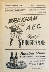 Wrexham v Bradford Park Avenue Div 3 (N) 1953/54 for sale on Ebay