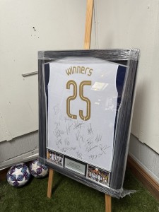 Tottenham Hotspur signed 25/26 home jersey. Special edition 25 Winners With COA for sale on Ebay