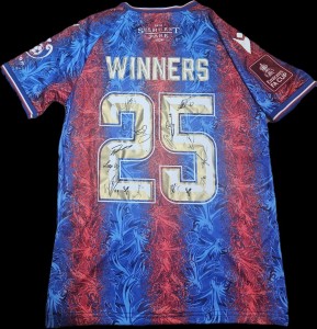 Crystal Palace Fc Squad Signed 24/25 Home Shirt 'WINNERS 25' Football COA PROOF for sale on Ebay