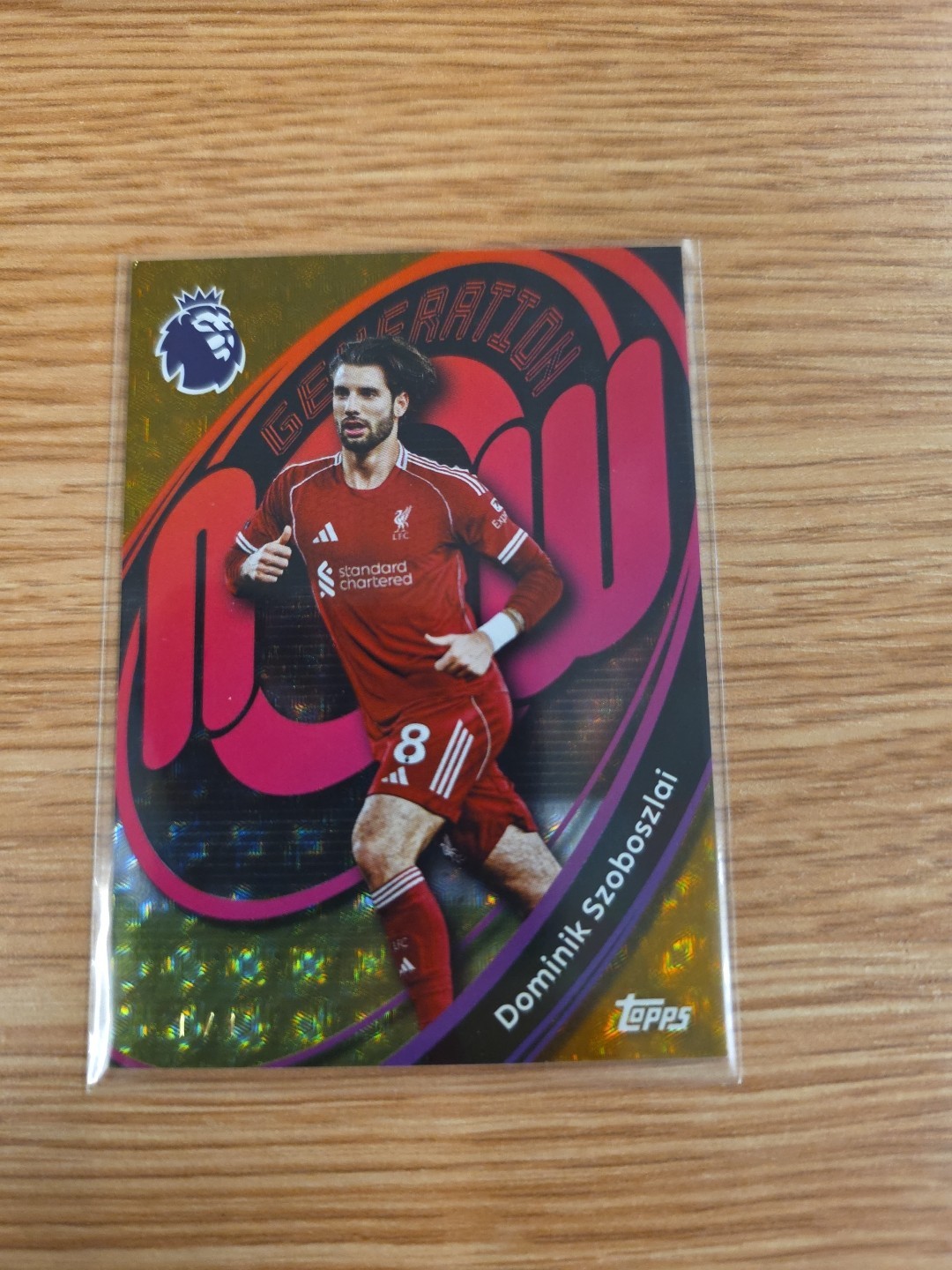 Topps Premier League 2025/2026 Dominik Szoboszlai Liverpool Generation Now 1/1 for sale on Ebay
