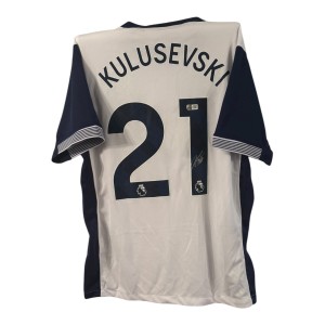 Dejan Kulusevski signed shirt ACG TOTTENHAM JERSEY SPURS PROOF      for sale on Ebay