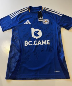 Leicester City 24-25 Signed Football Shirt - Brand New for sale on Ebay