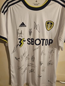 Signed Leeds United Shirt By 19 Players for sale on Ebay