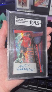 2020-21 Panini Revolution Cristiano Ronaldo Manchester United SGC 9.5 Auto 10 for sale on Ebay