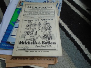 WEST BROMWICH ALBION V MANCHESTER CITY 1949-50 for sale on Ebay