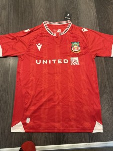 Wrexham Home Shirt for sale on Ebay