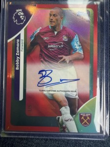 Topps 2026 Bobby Zamora Auto /5 West Ham for sale on Ebay