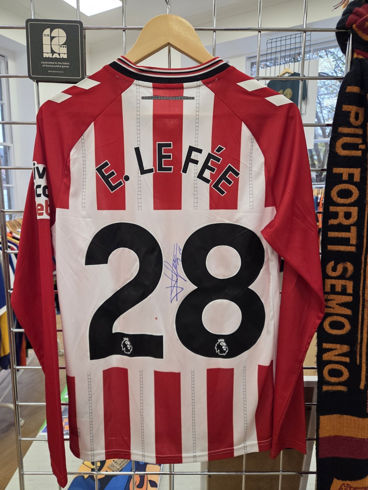 Enzo Le Fee Signed Sunderland Match Shirt -  Raising Money For Charity for sale on Ebay