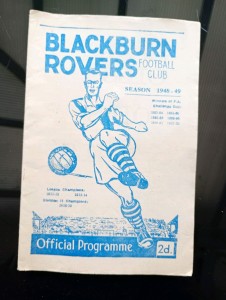 1948/9 Blackburn Rovers v Brentford . Division 2. Excellent for sale on Ebay