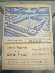 Everton Reserves V Blackpool Reserves 1939/40 Official Programme for sale on Ebay