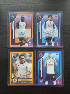 Ledley King Min-hyeok Orange /25 Auto 2026 Topps EPL LOT Tottenham for sale on Ebay