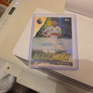 Topps Premier League 2025/2026 Daniel James Leeds United Beast Mode Auto for sale on Ebay
