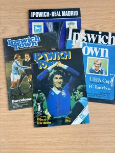 Ipswich Town FC Programmes Bundle Of 30 - Prestigious games inc many European   for sale on Ebay