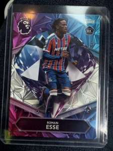 Topps Premier League 2026 Diamond Rookie Romain Esse RC Crystal Palace for sale on Ebay