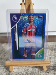 Topps Premier League 25/26 Maxence Lacroix Crystal Palace Autograph 79/150 for sale on Ebay