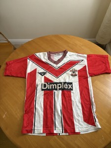 Original Southampton FC 93-95 Home Shirt for sale on Ebay