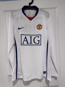 Nike Manchester United Away 08 Player Issue PL LS L C Ronaldo BNWT for sale on Ebay
