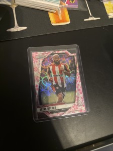 Bryan Mbeumo Brentford Cherry Blossom Prizm Choice  18/20 for sale on Ebay