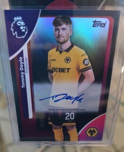 Topps 2026 Tommy Doyle Wolves Autograph Card Premier League /10 for sale on Ebay