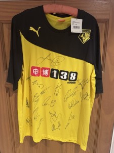 Signed Watford FC 2013/14 Shirt for sale on Ebay