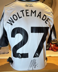 Nick Woltemade Hand Signed Newcastle 2025/26 Home #27 Shirt & Certified COA for sale on Ebay