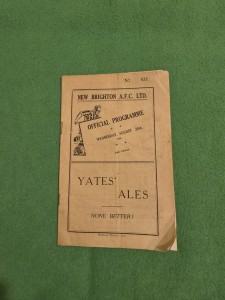Original New Brighton AFC v Bradford City Programme Wednesday 30th August 1939 for sale on Ebay