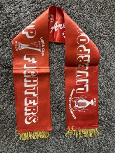 1970's Silk Football Scarf - Liverpool FC for sale on Ebay