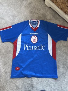 Nottingham Forest  1998 Third Kit Blue Men’s Medium for sale on Ebay